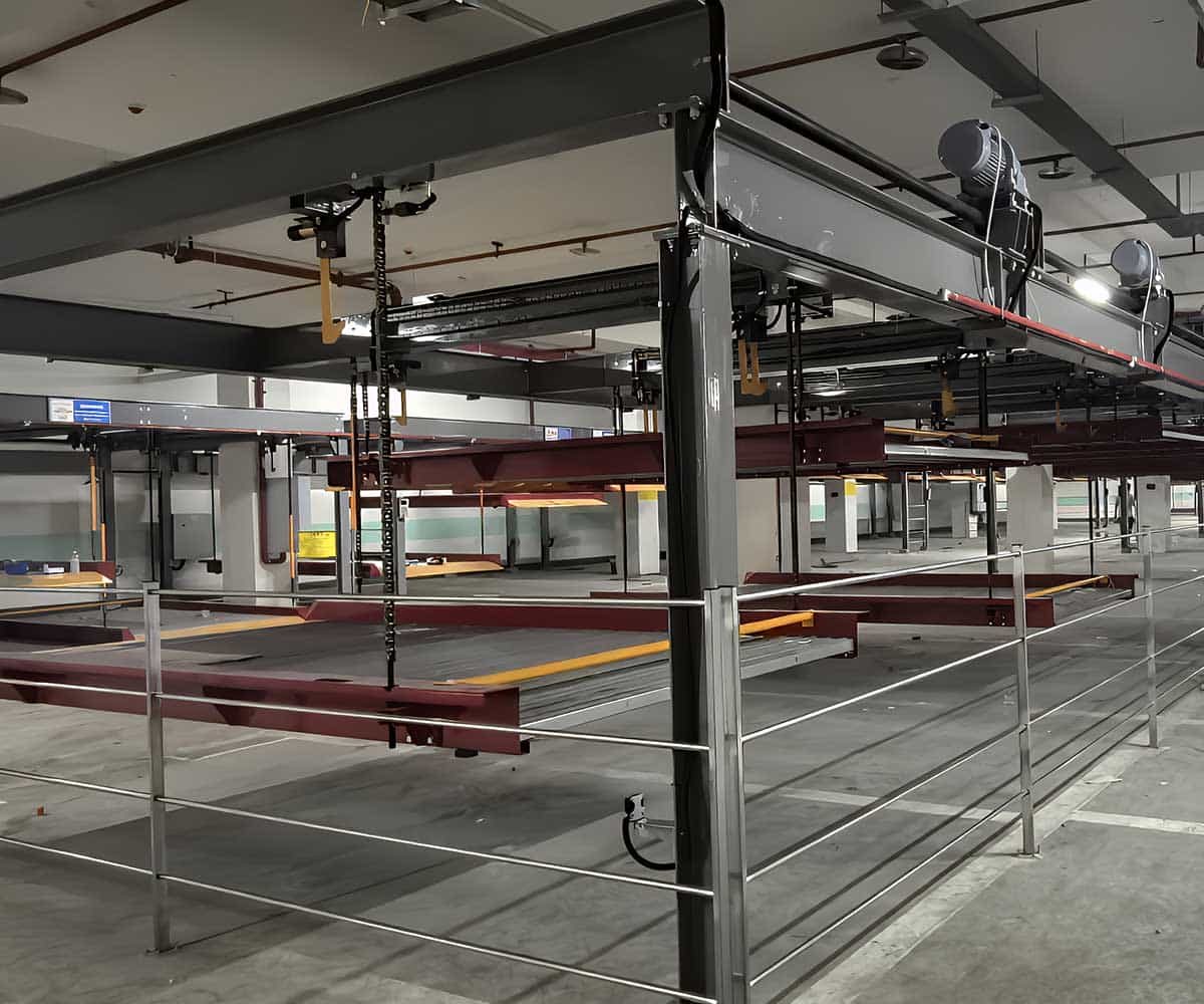 雙柱立體車庫停車設(shè)備保養(yǎng)時關(guān)注的細節(jié)